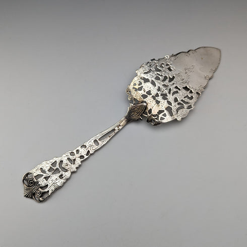 1946 年瑞典製造 830 銀耳環裝飾糕點服務器 GEWE